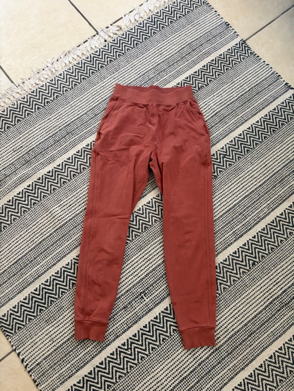 Lululemon Rust Jogger Pants - Comfortable Everyday Bottoms